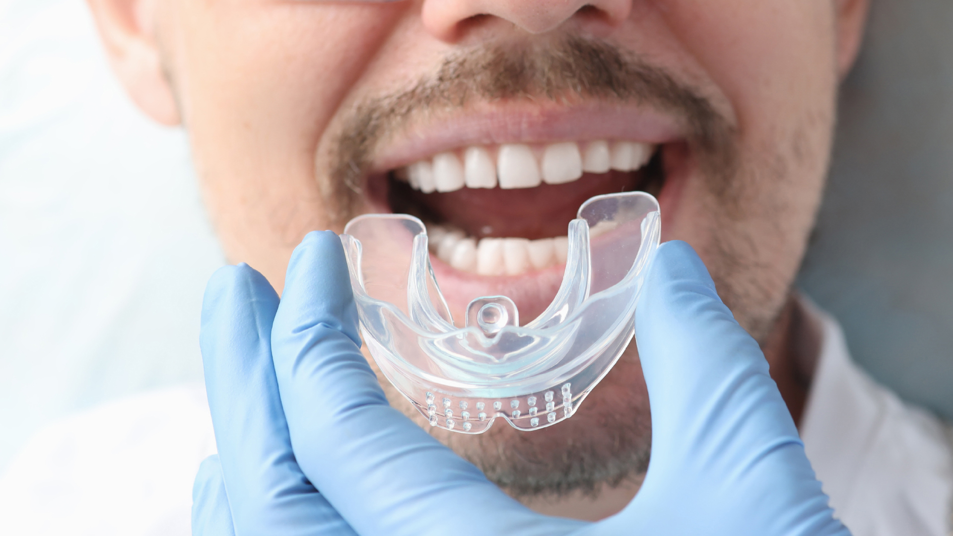 A tool helping patient with bruxism
