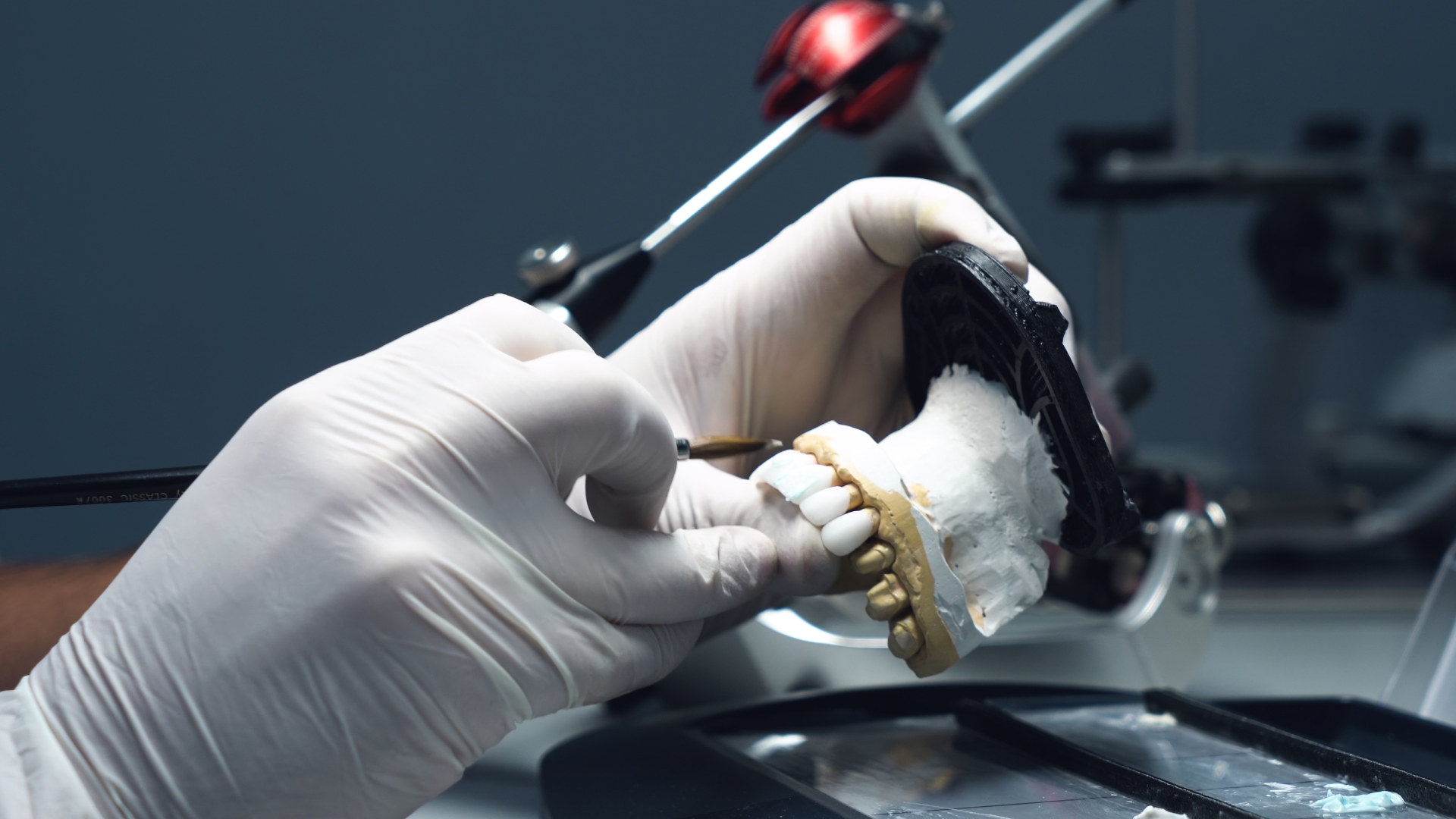 un modèle d’entrainement à la pose d’implants dentaires destiné aux implantologues