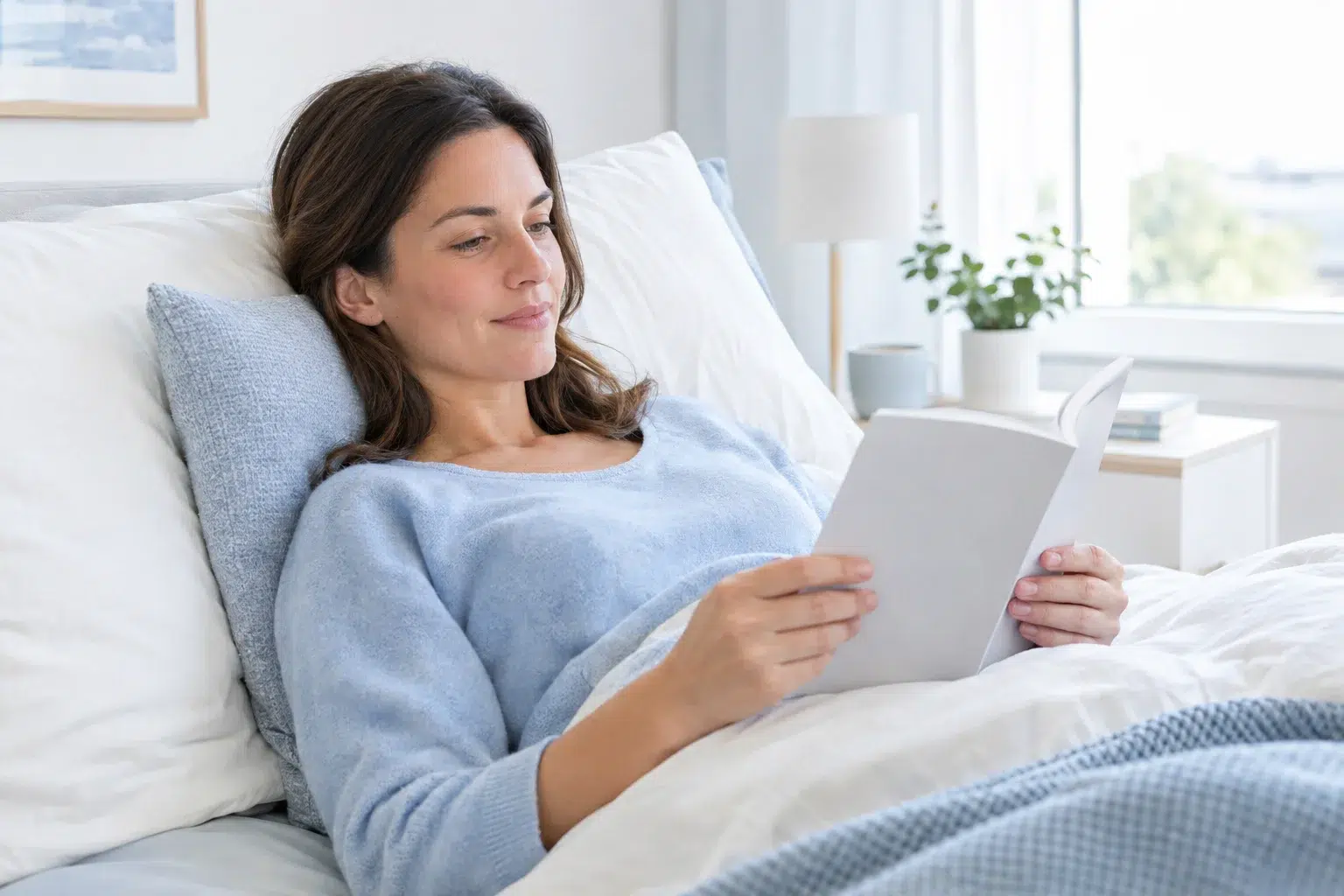 Temps de repos à domicile après un geste esthétique
